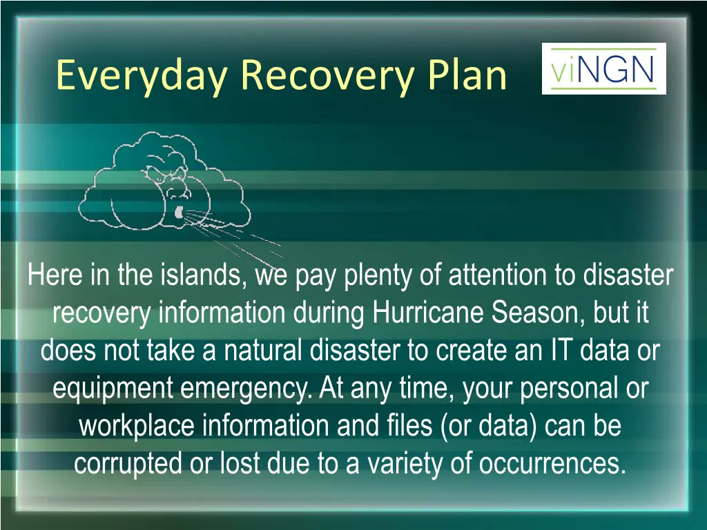 everyday recovery plan 1