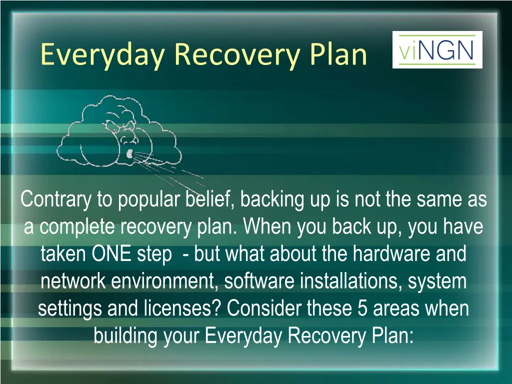 everyday recovery plan 2