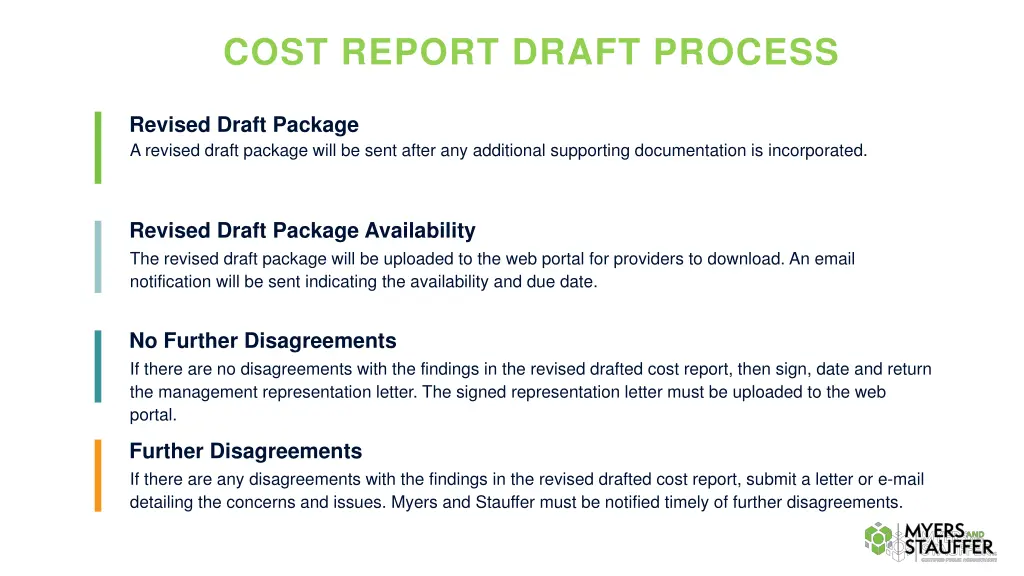 cost report draft process 1
