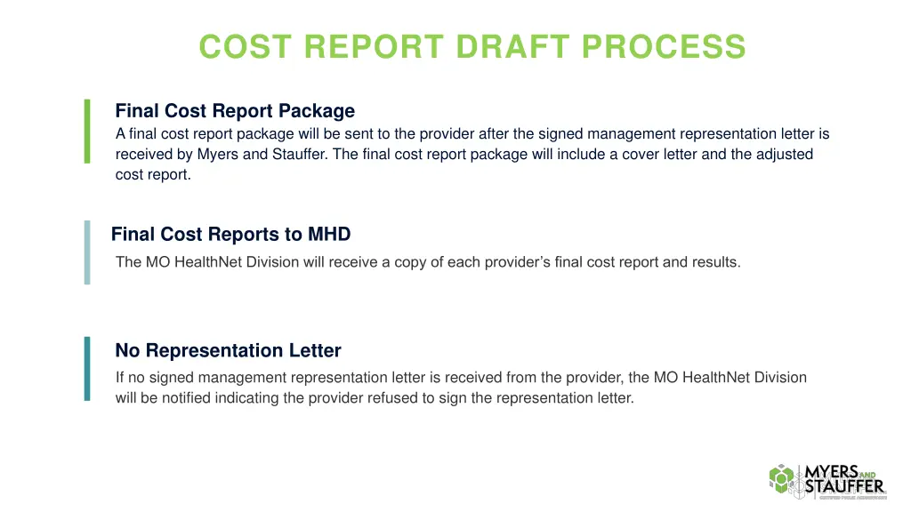 cost report draft process 2