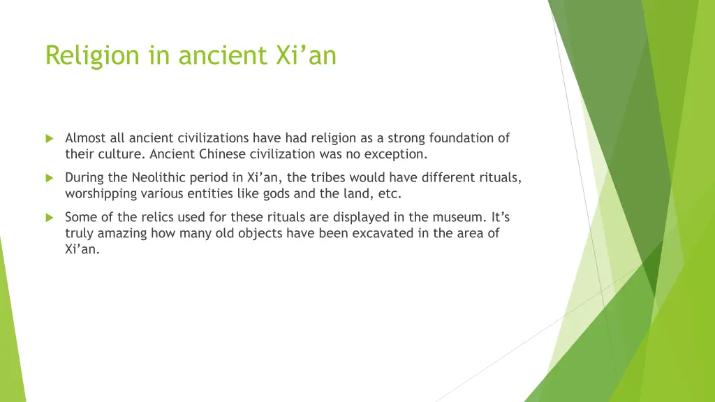 religion in ancient xi an