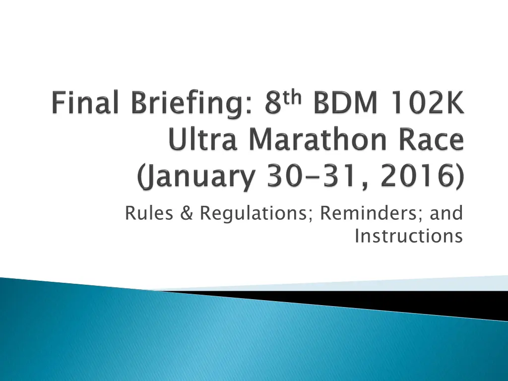 rules regulations reminders and