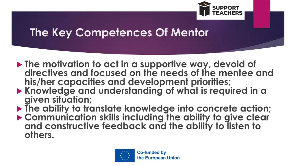 the key competences of mentor 1