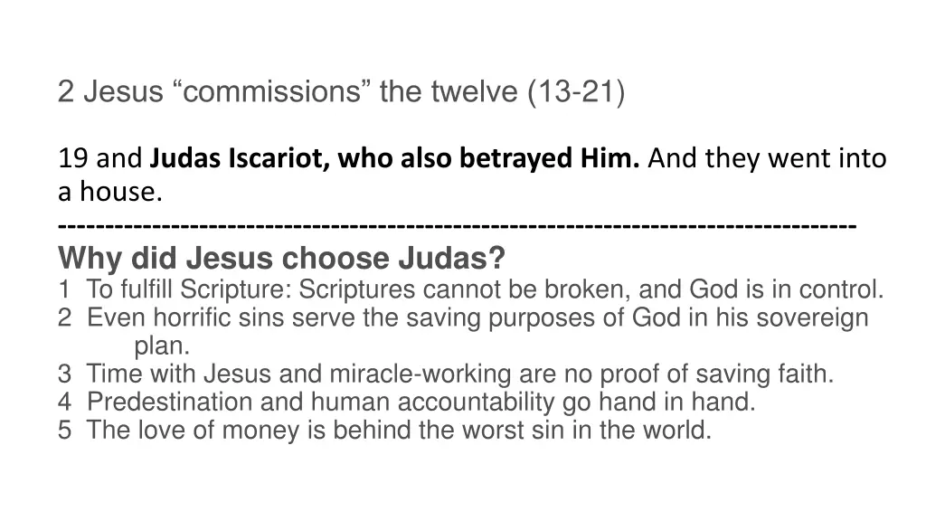 2 jesus commissions the twelve 13 21 4