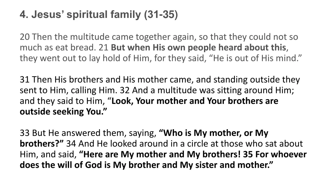 4 jesus spiritual family 31 35