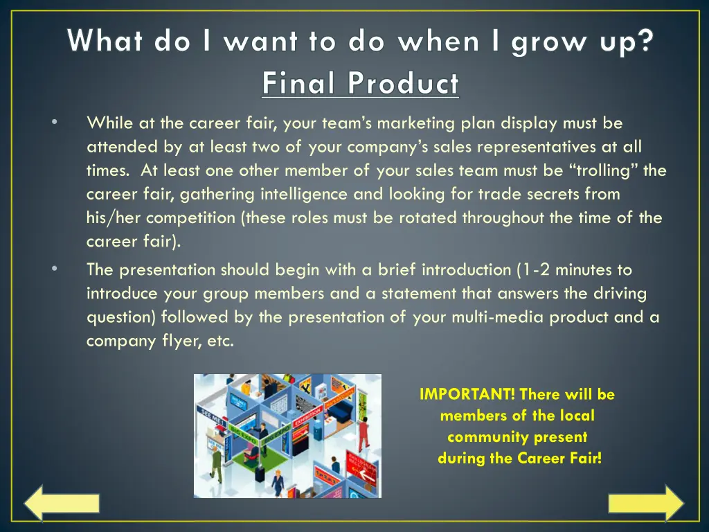what do i want to do when i grow up final product 2