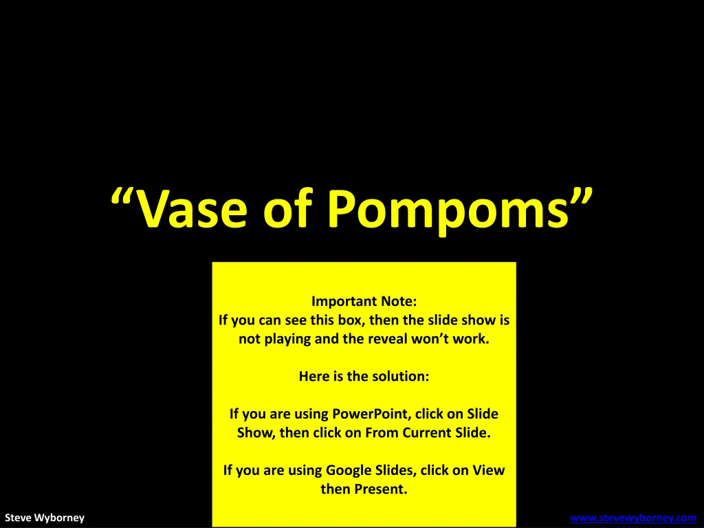 vase of pom p oms