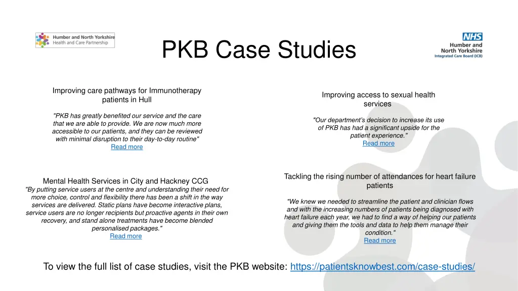 pkb case studies