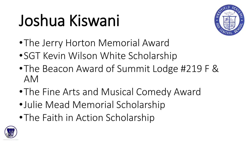 joshua joshua kiswani kiswani