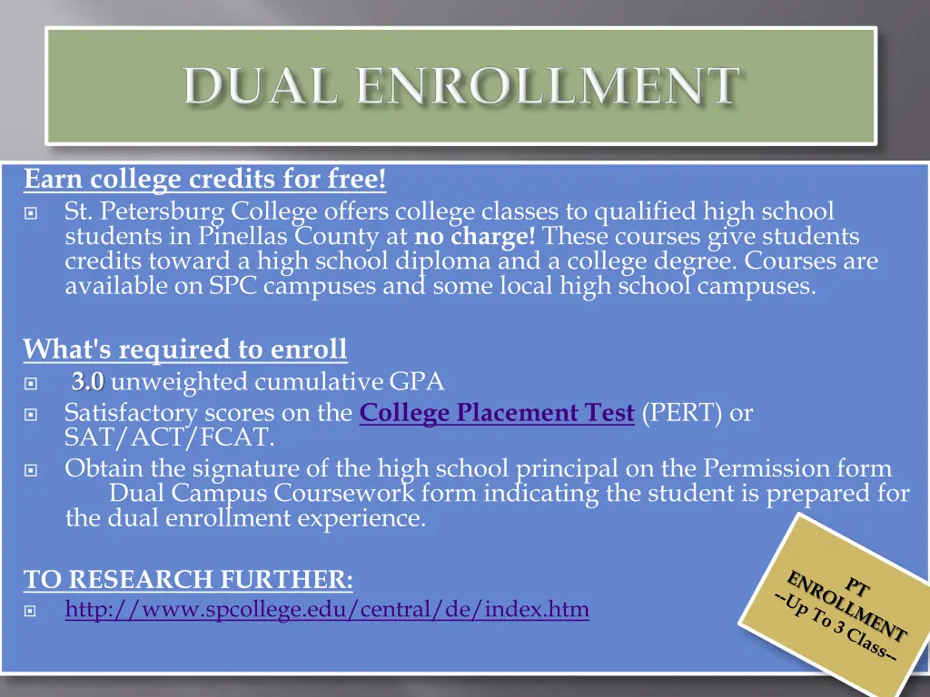 earn college credits for free st petersburg