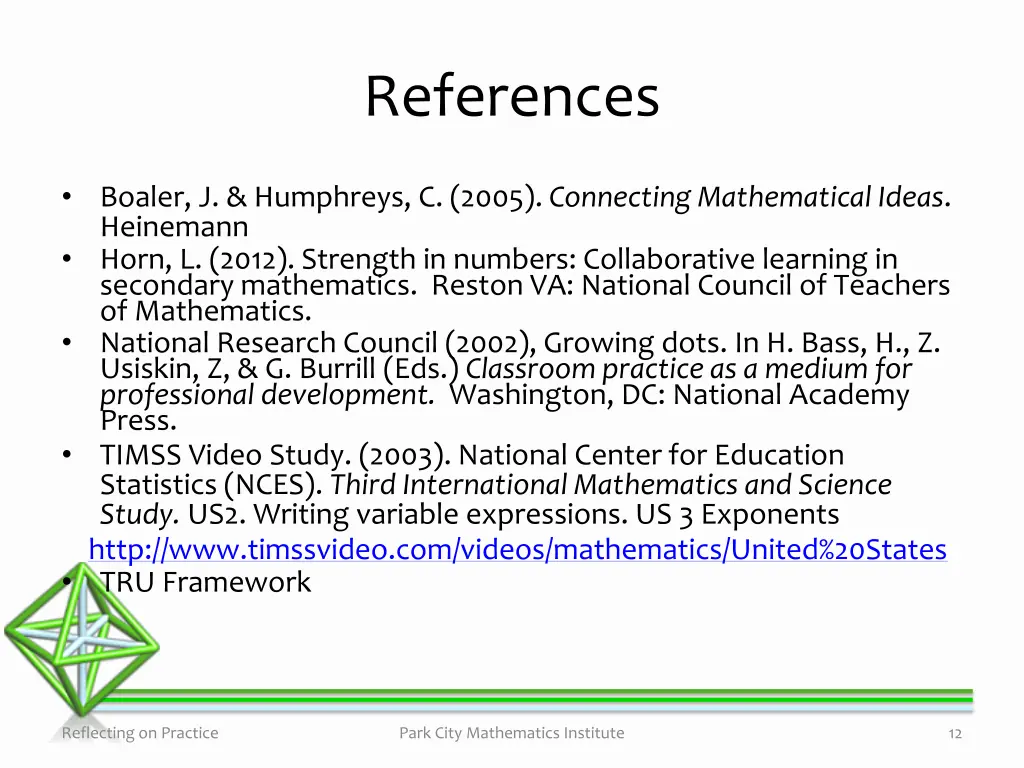references