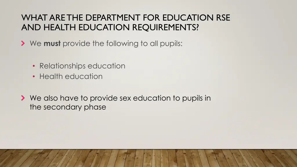 what are the department for education