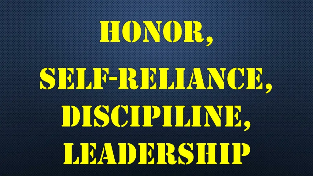 honor