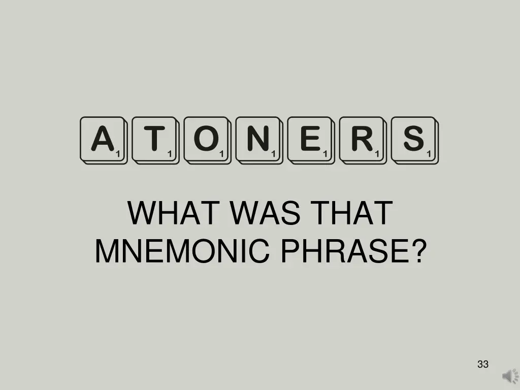 atoners 1