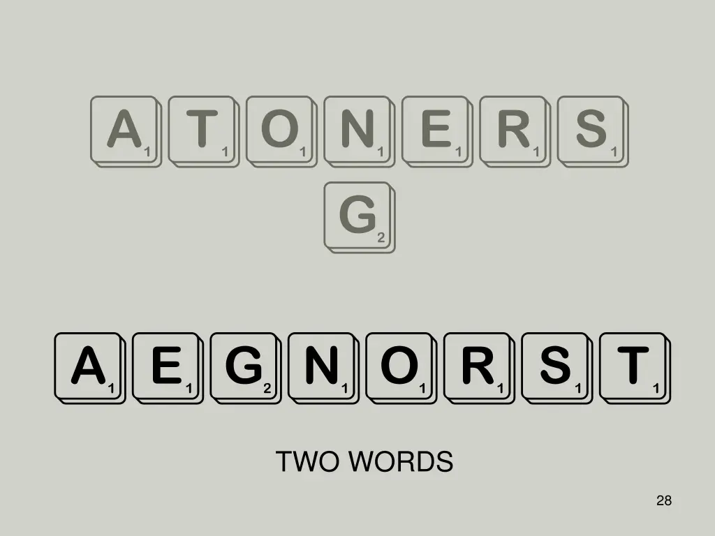 atoners g