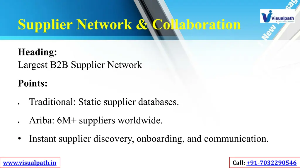 supplier network collaboration