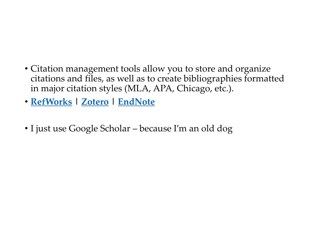 citation management tools allow you to store
