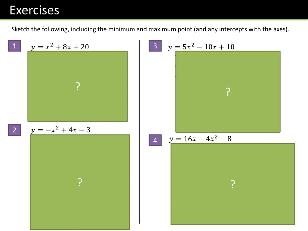 exercises 1