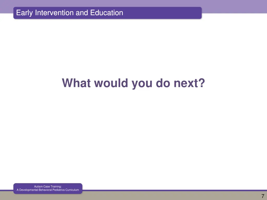 early intervention and education early 4