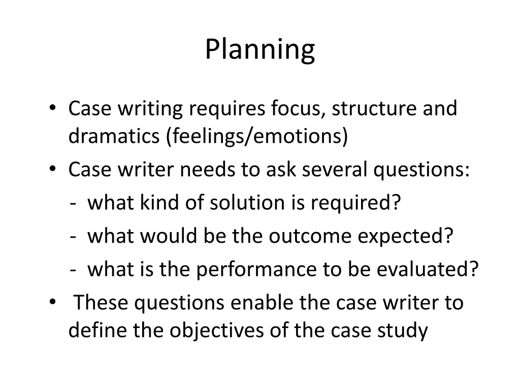 planning 1
