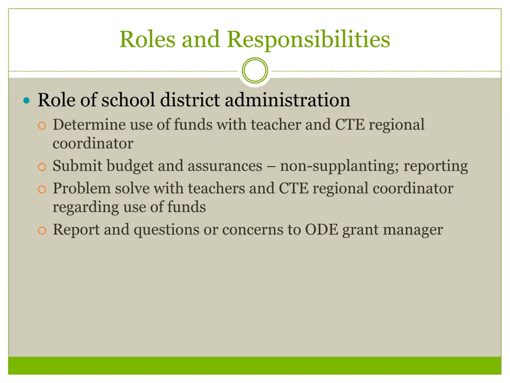 roles and responsibilities 1