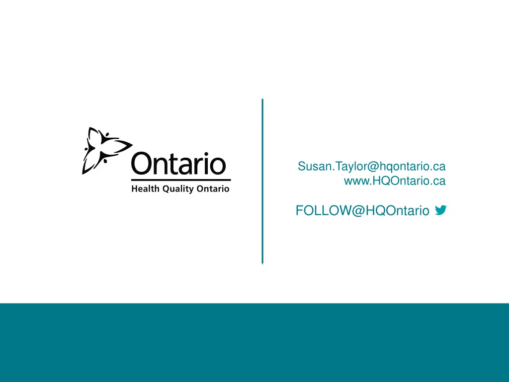 susan taylor@hqontario ca www hqontario ca