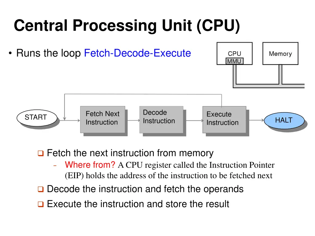 central processing unit cpu 1