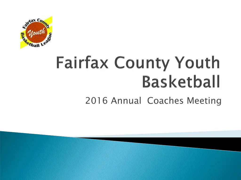 2016 annual coaches meeting