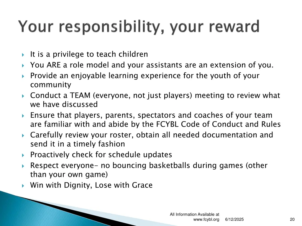 it is a privilege to teach children