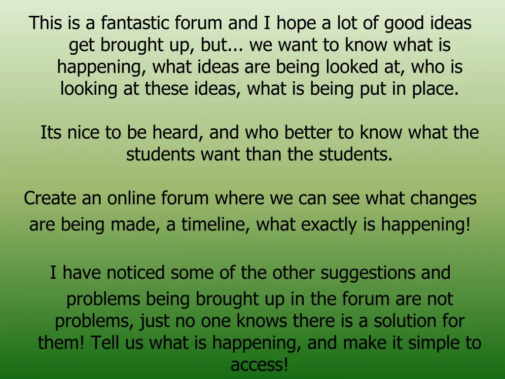 this is a fantastic forum and i hope