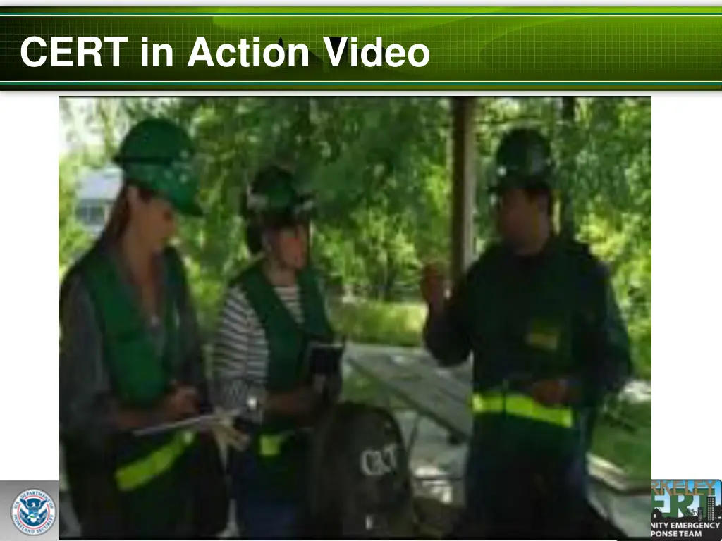 cert in action video