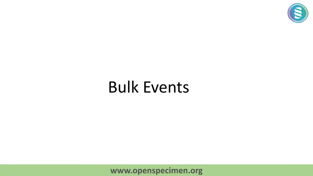 bulk events