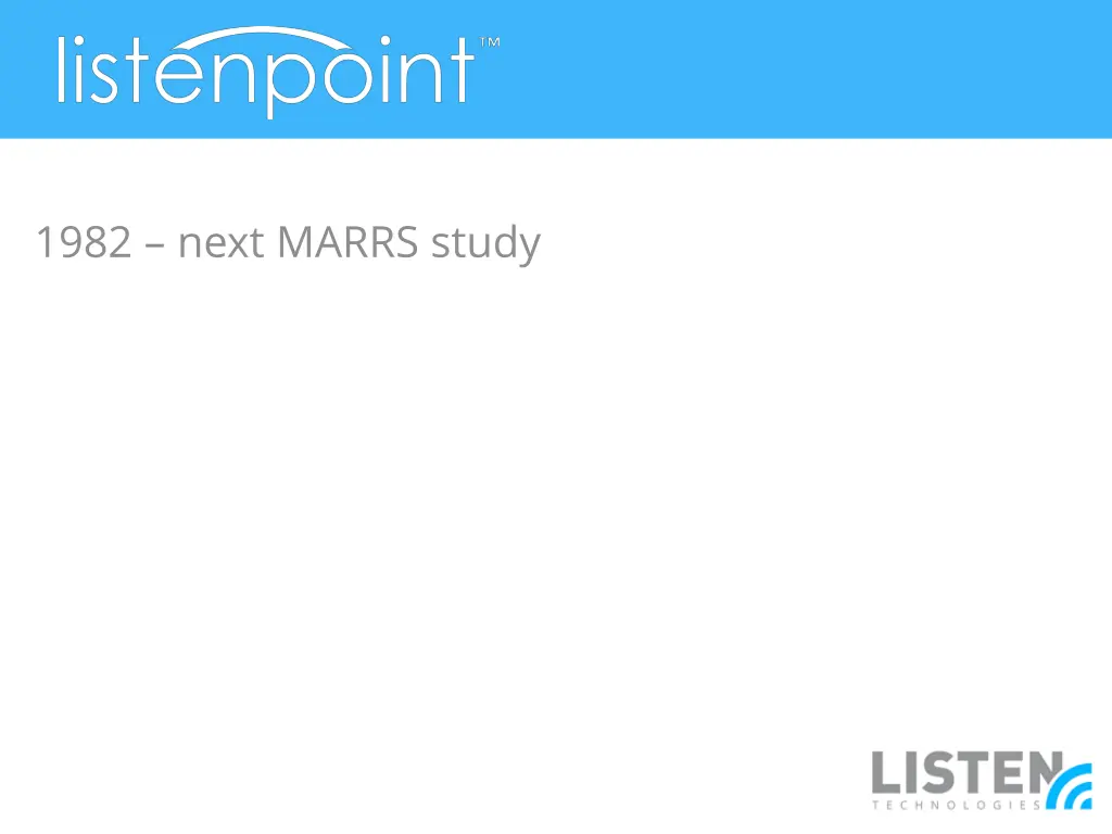 1982 next marrs study