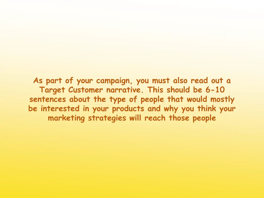 as part of your campaign you must also read