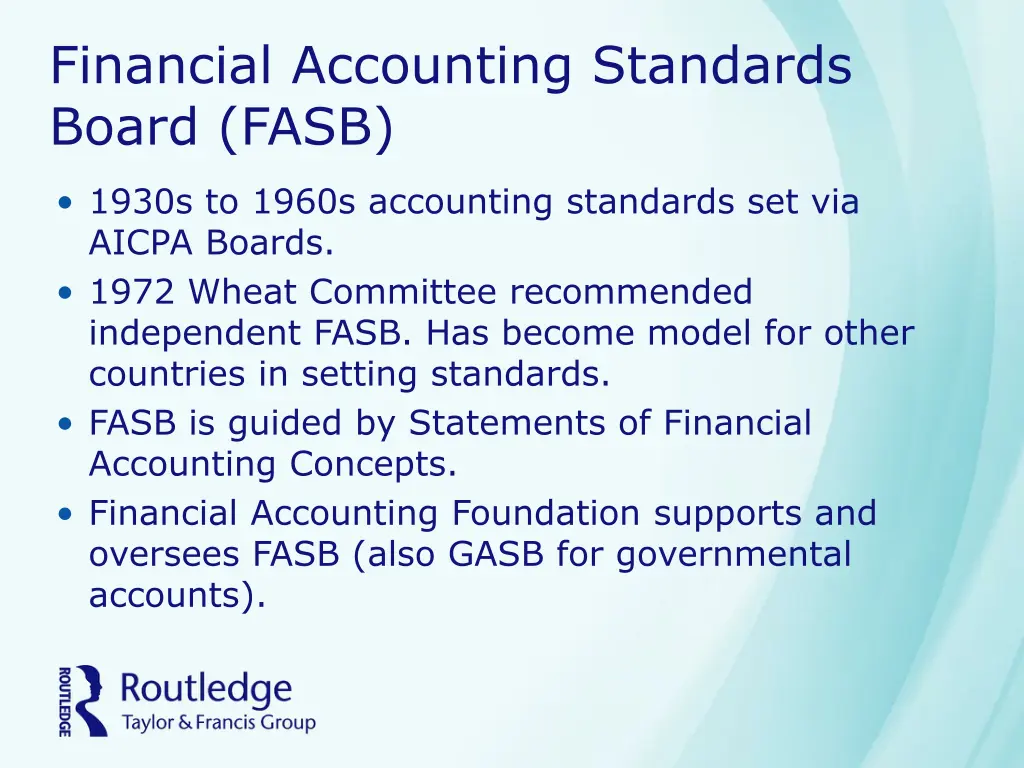 financial accounting standards board fasb