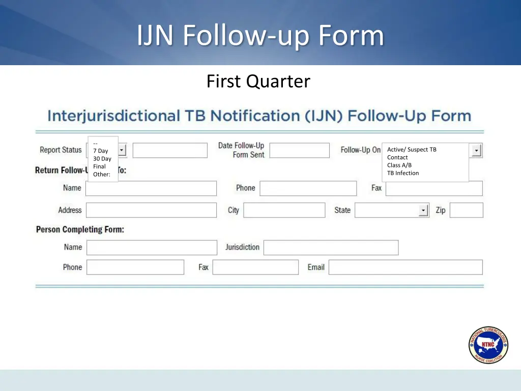 ijn follow up form