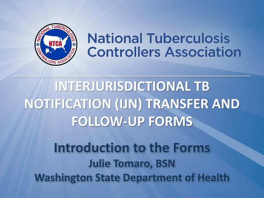 interjurisdictional tb notification ijn transfer