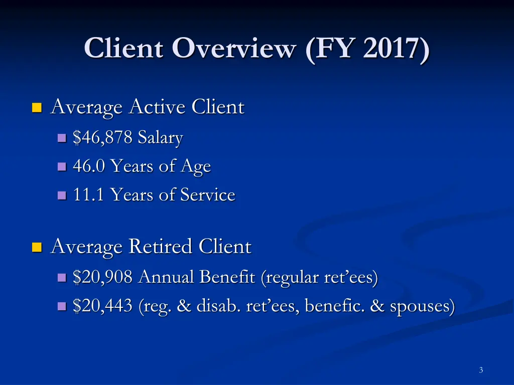 client overview fy 2017