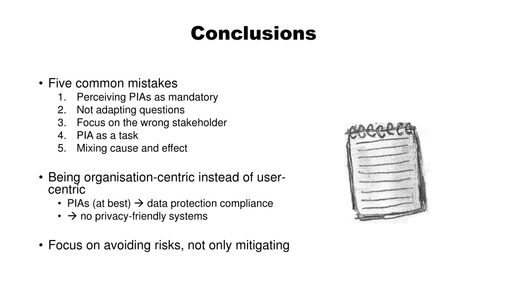 conclusions