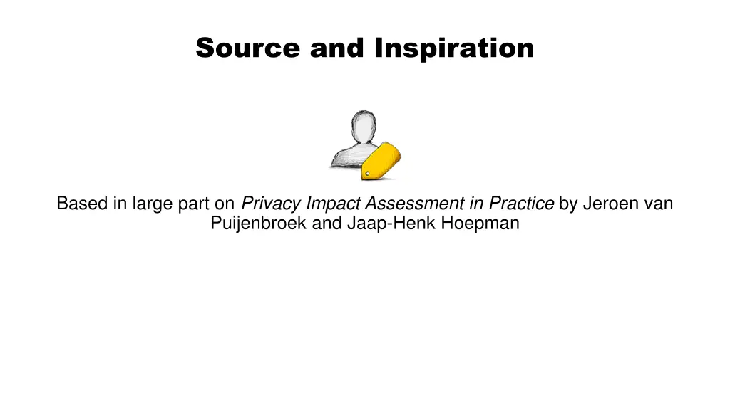 source and inspiration