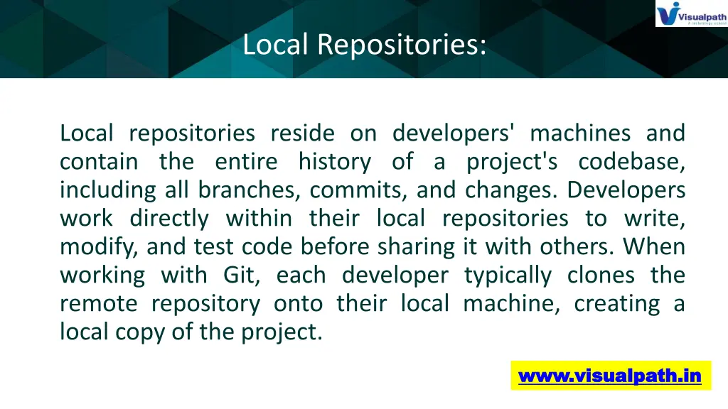 local repositories