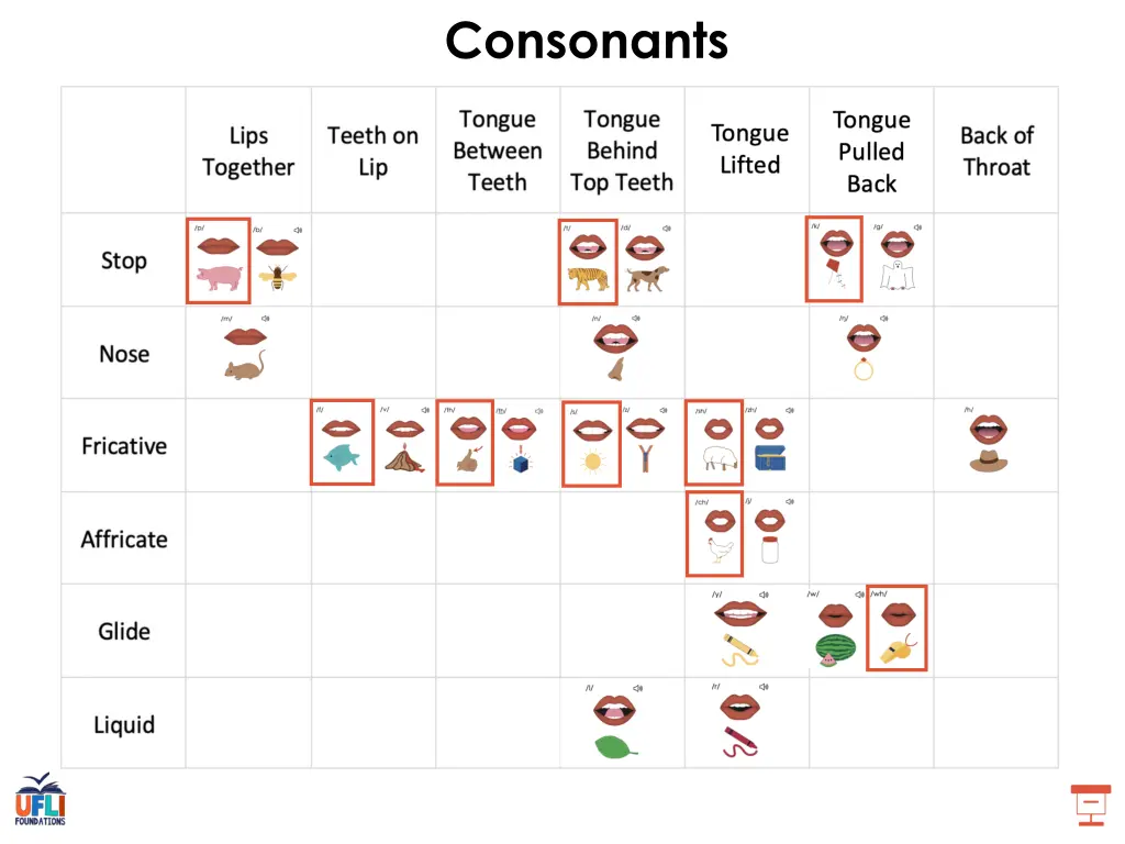 consonants 4