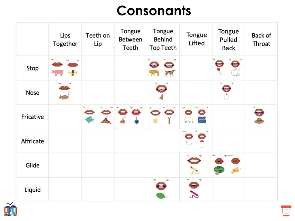 consonants 5