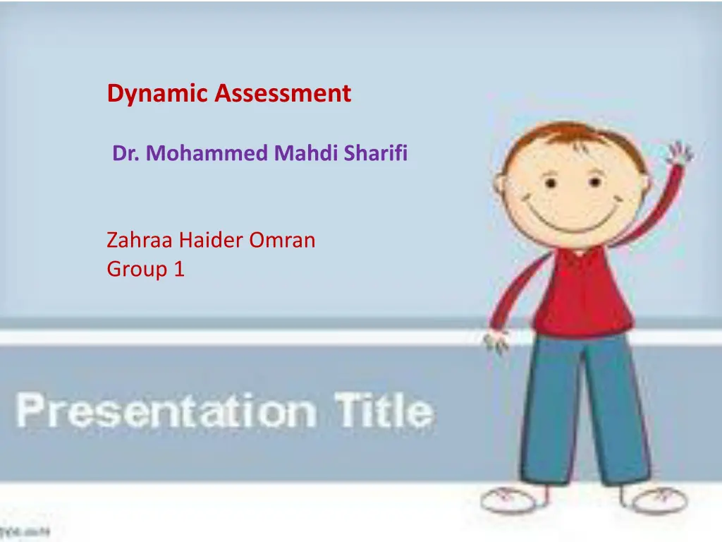 dynamic assessment