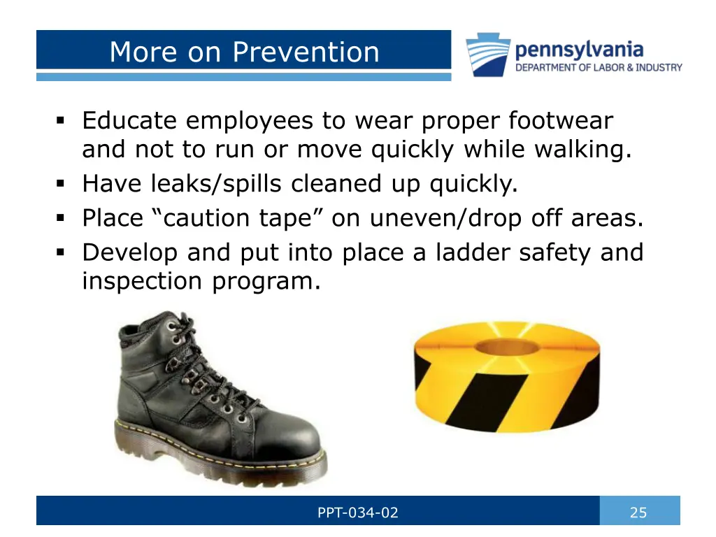 more on prevention
