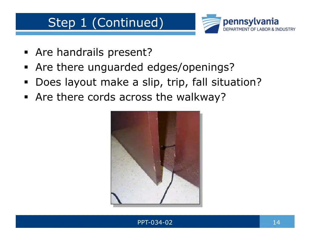 step 1 continued