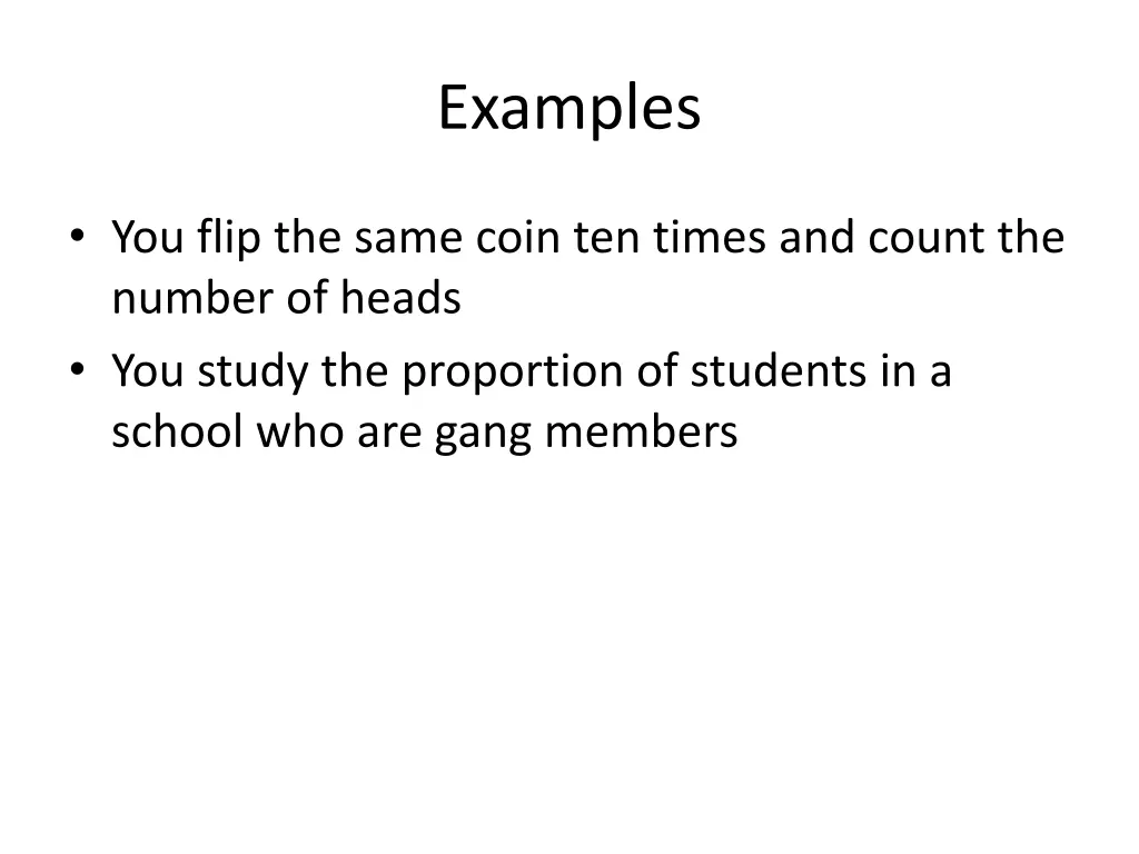 examples 1