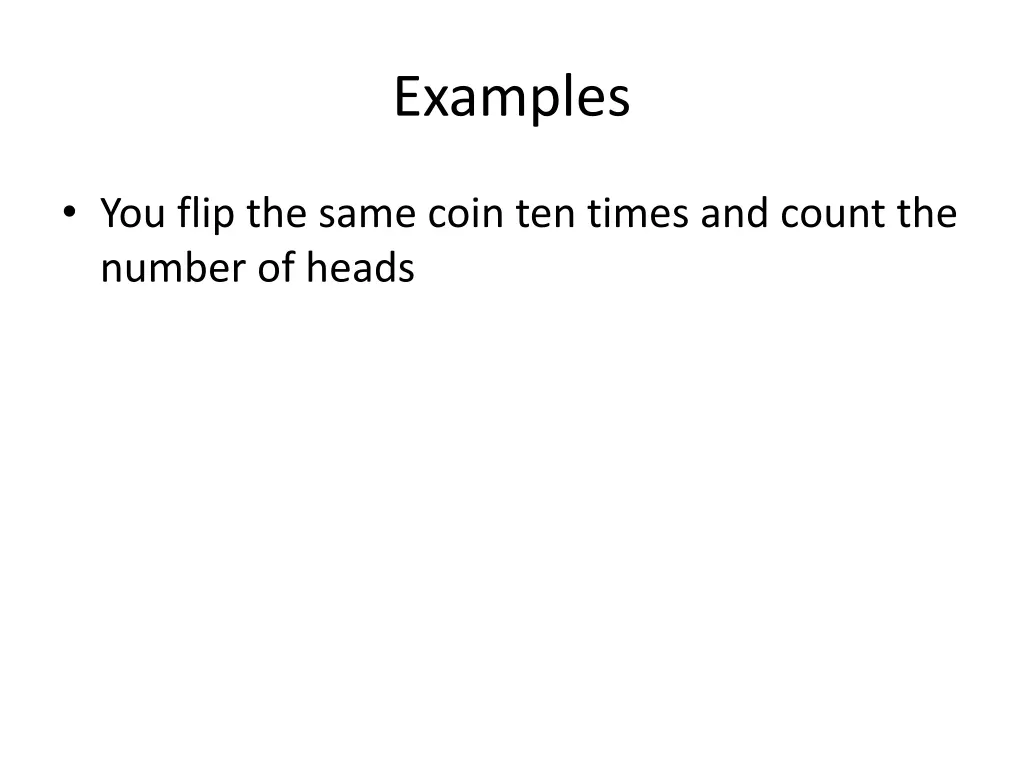 examples