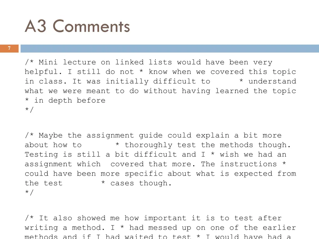 a3 comments 1