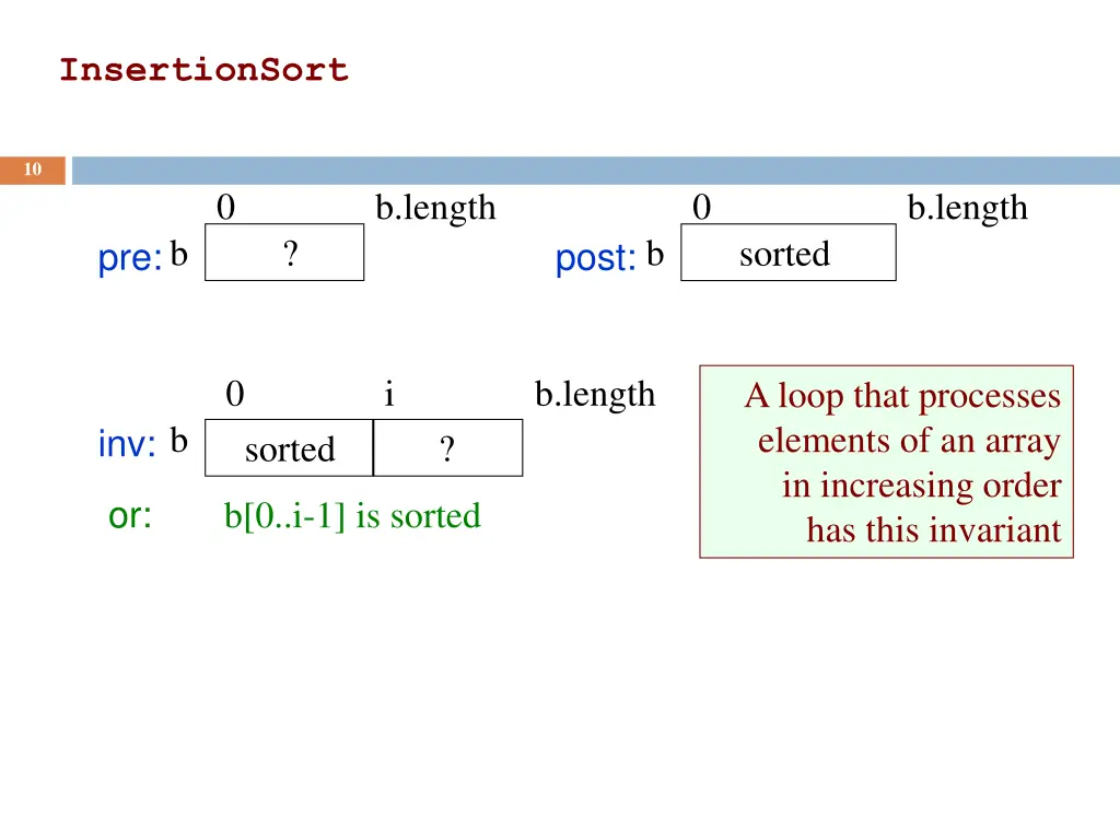 insertionsort